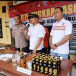 Polres Tanjab Timur Ungkap Kasus Penganiayaan, Miras, dan Pungli dalam Operasi Pekat II Siginjai 2025