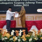 Kinerja Keuangan Baik, Pemkab Tanjabtim Diganjar WTP ke-8