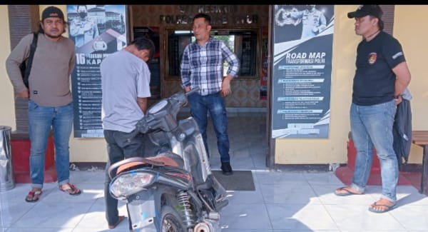 Curi Motor Milik Teman Untuk Beli Narkoba, Modus Residivis Pura Pura Numpang Tidur Di Kosan Korban